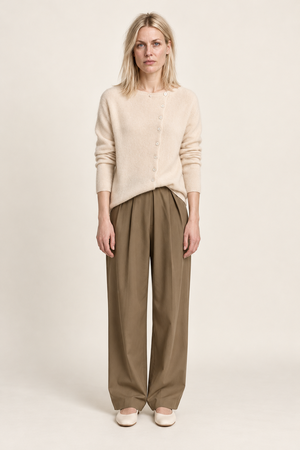 Jolene | Boat-Neck Side-Button Cardigan