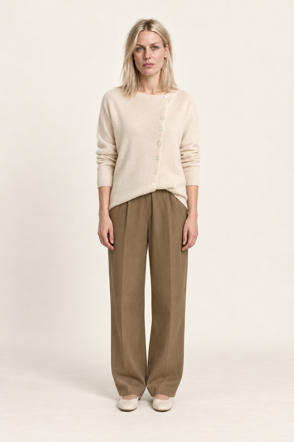 Calizhyah | Collared Button Cardigan
