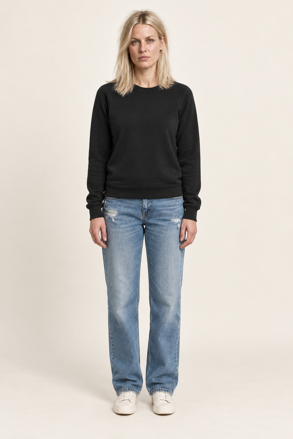 Perpetua | Raglan Crew Neck Sweatshirt