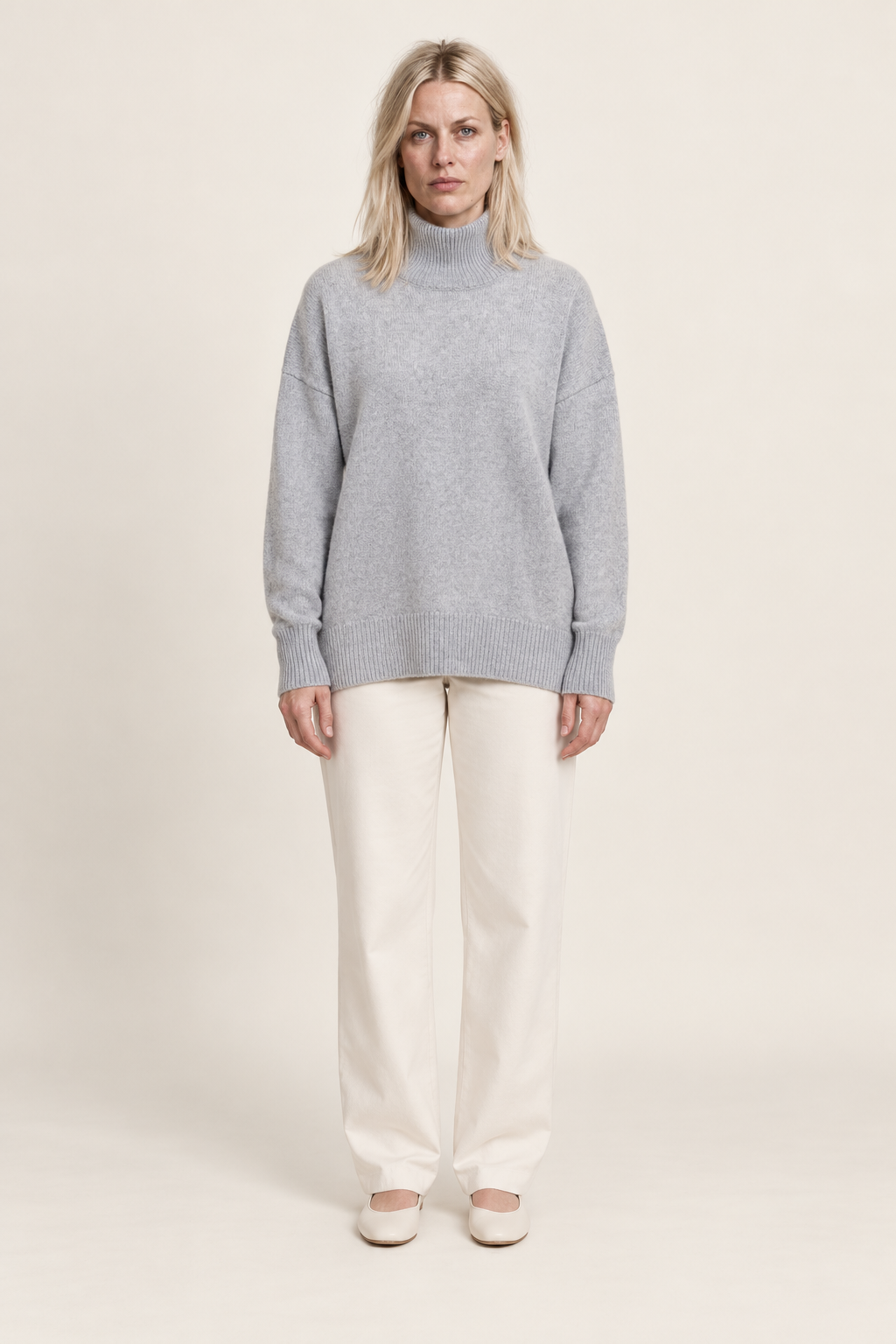 Orla | Roll Neck Oversized Poncho