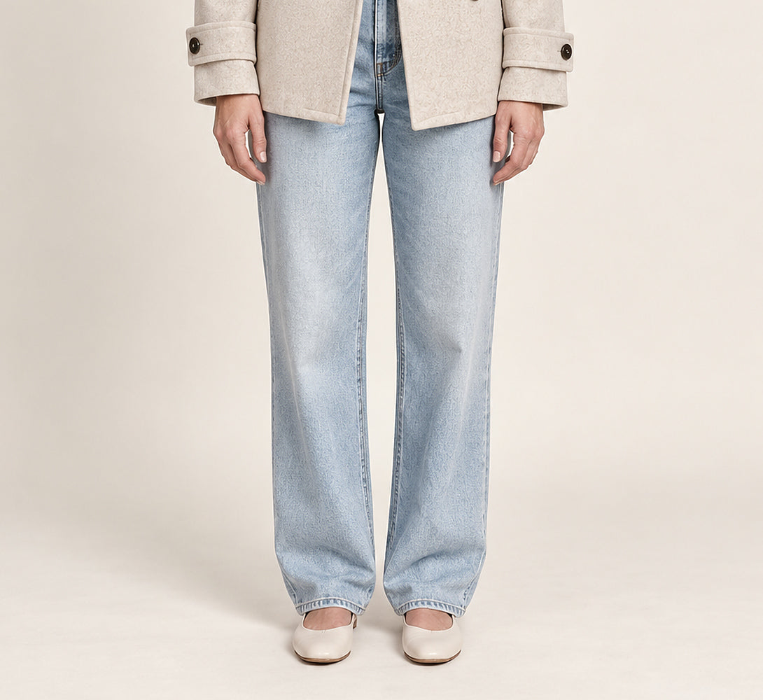 Brigit | Beige Double Breasted Pea Coat