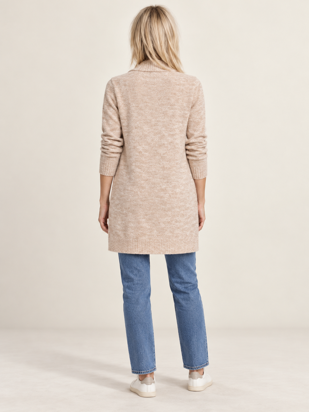 Honora | Shawl-Collar Longline Cardigan