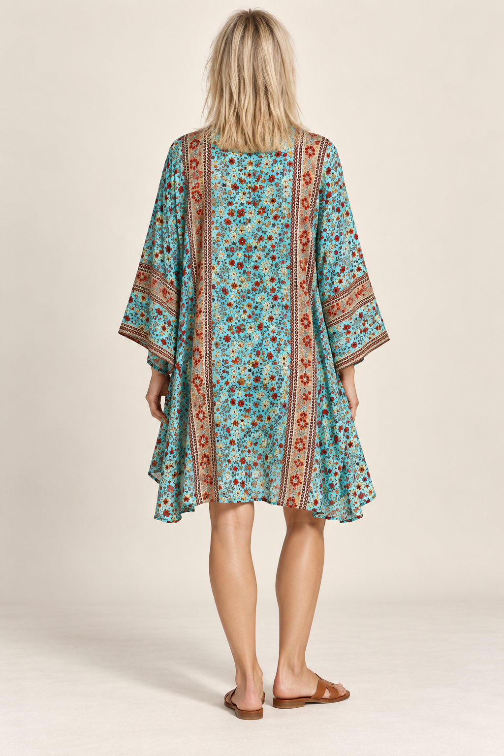 Junia | Boho Floral Kimono Cardigan