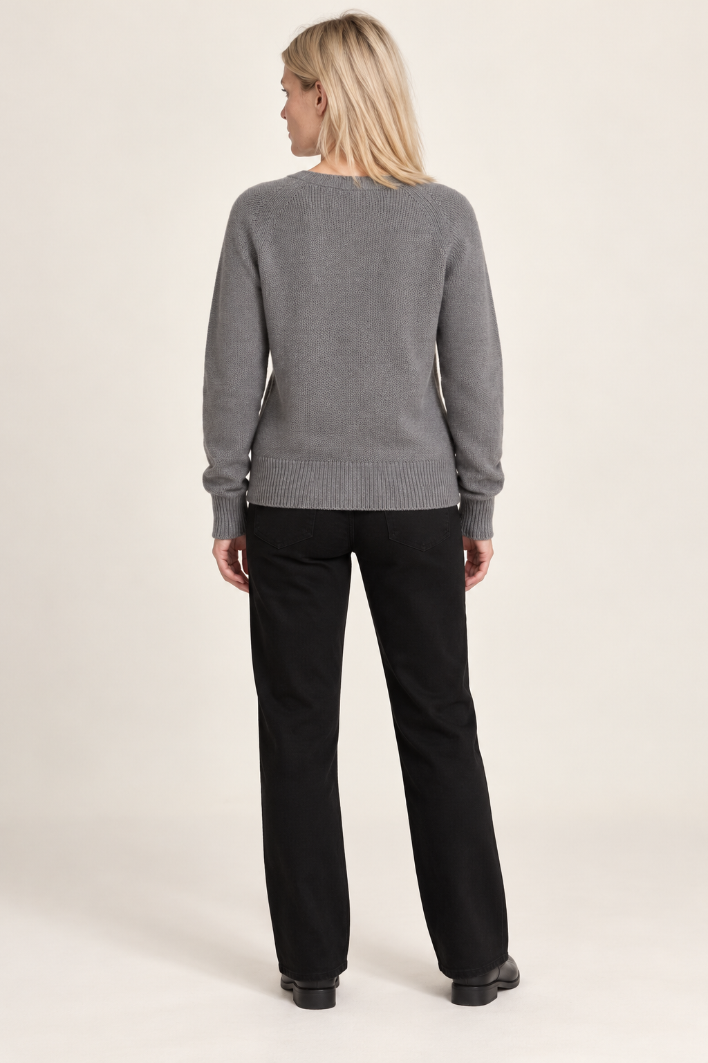 Naomi | Zip-Up Cable Knit Cardigan