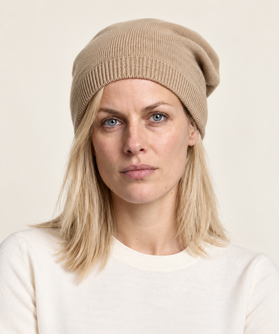 Anahit | Slouchy Fine-Knit Beanie