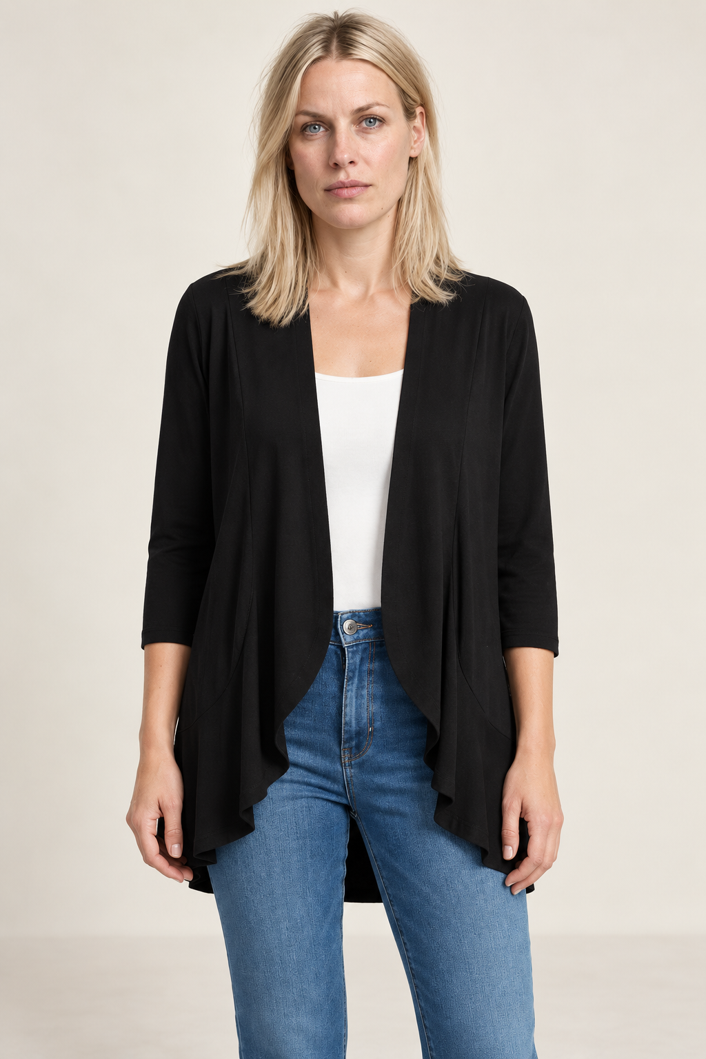 Josefina | Draped Waterfall Cardigan
