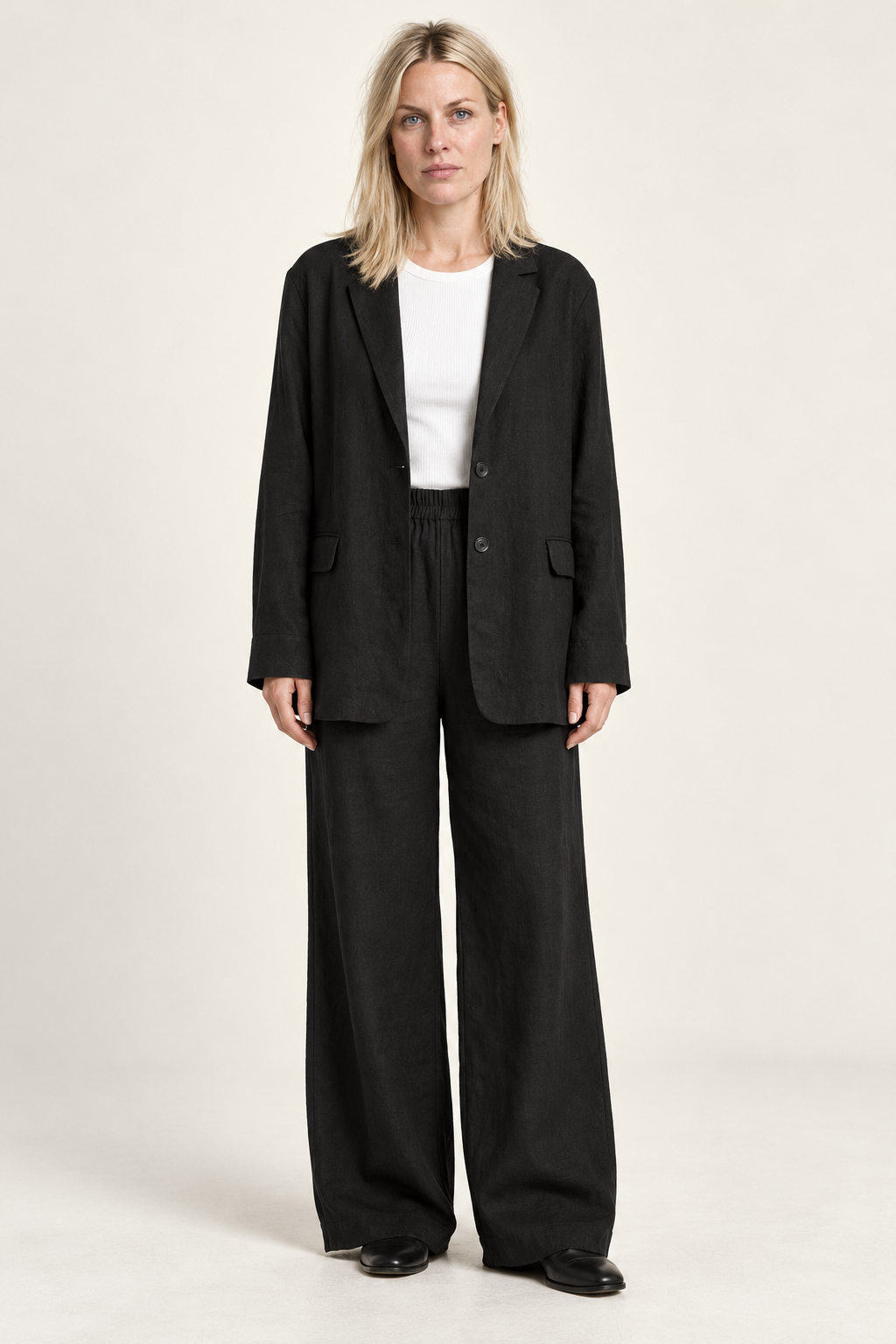 Tamar | Oversized Shirt and Wide-Leg Trouser Set