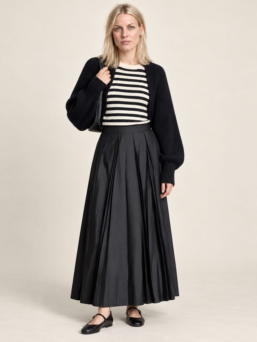 Eugenie | Ribbed Bolero Shrug Cardigan