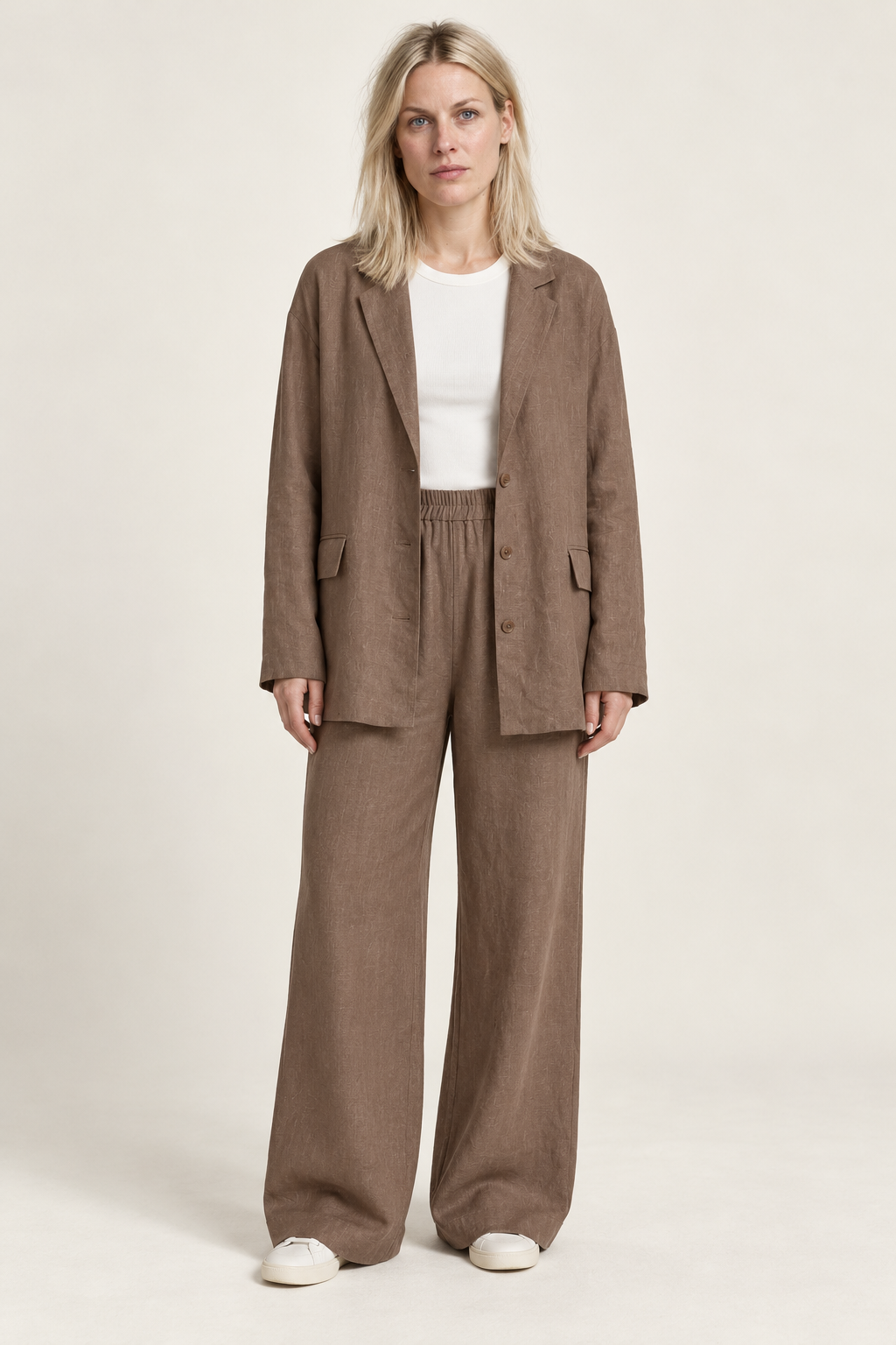 Tamar | Oversized Shirt and Wide-Leg Trouser Set