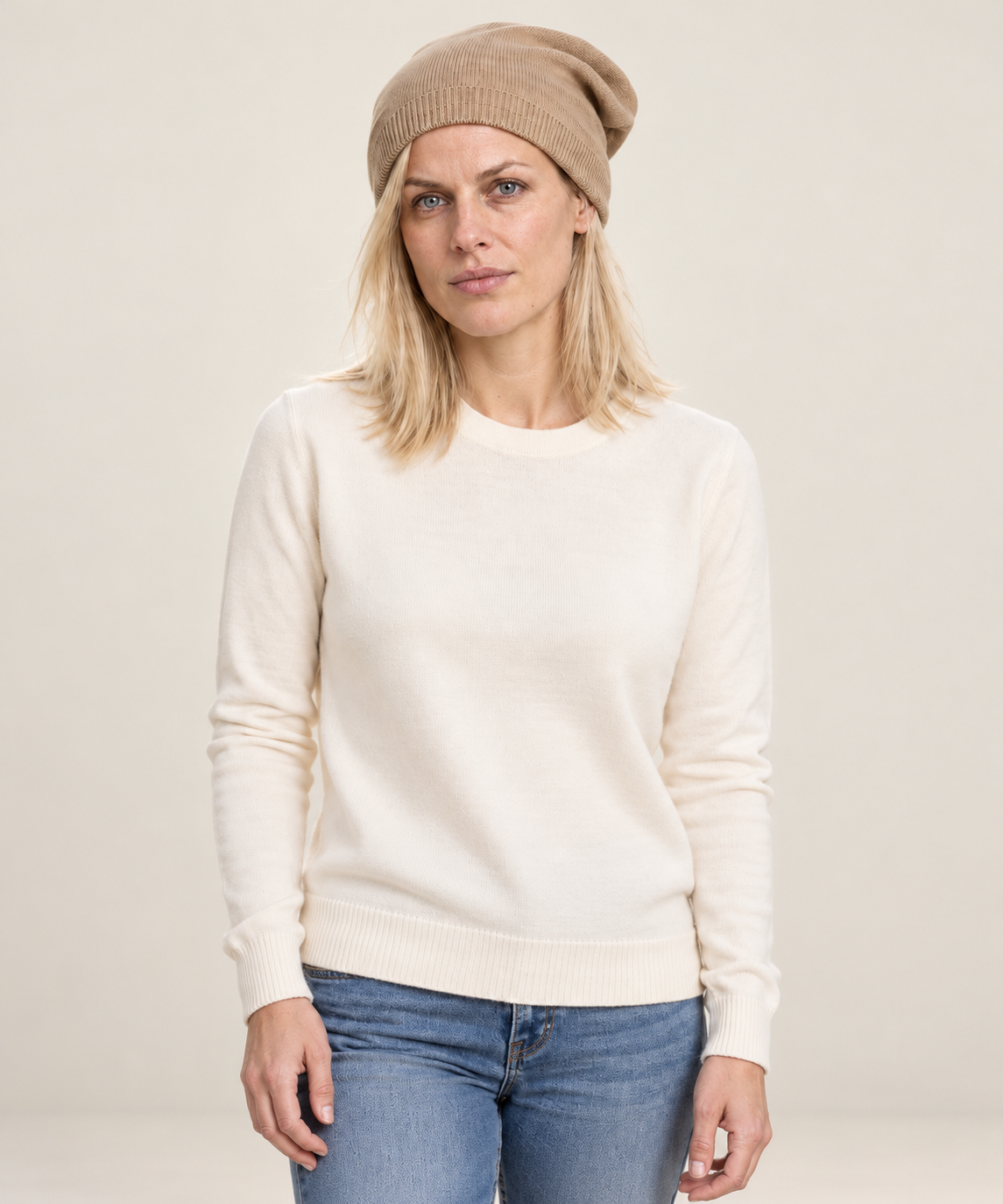 Anahit | Slouchy Fine-Knit Beanie