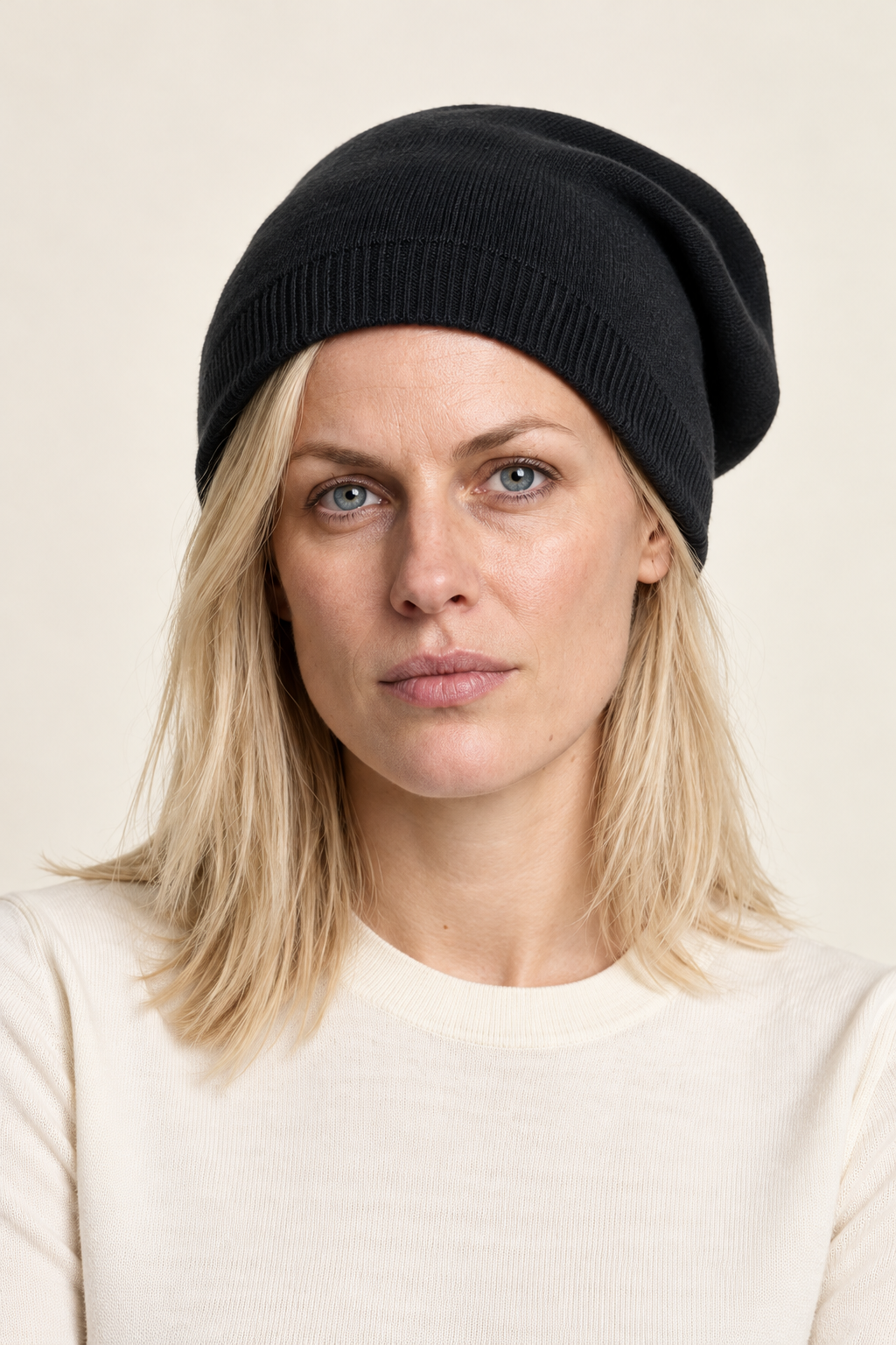 Anahit | Slouchy Fine-Knit Beanie