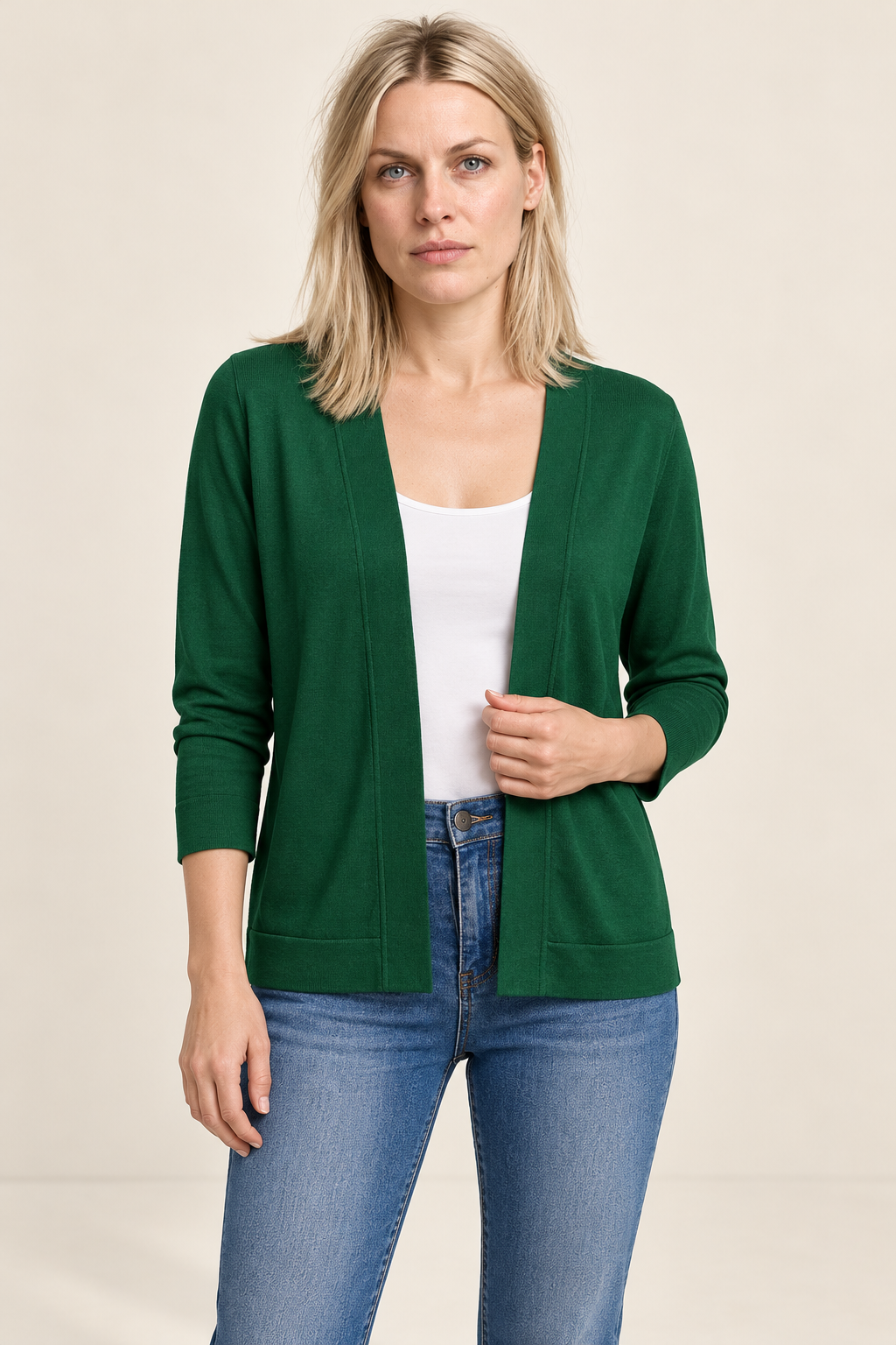 Jacinta | Lightweight Open-Front Cardigan