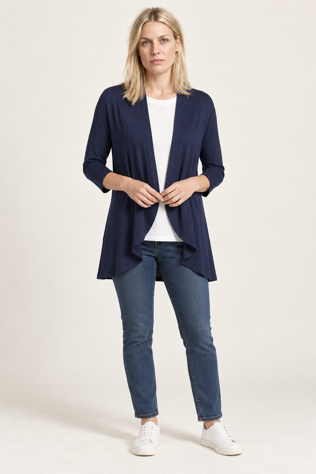 Josefina | Draped Waterfall Cardigan