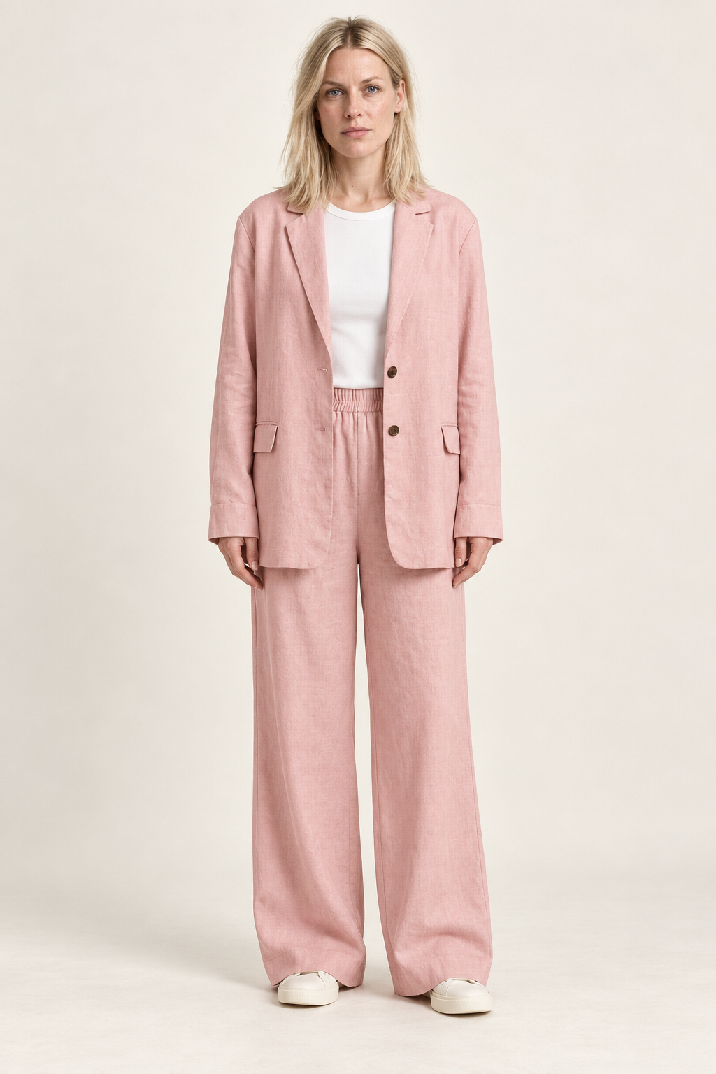Tamar | Oversized Shirt and Wide-Leg Trouser Set