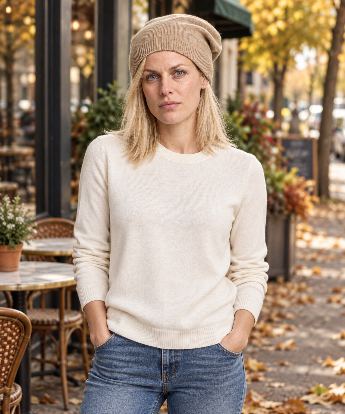 Anahit | Slouchy Fine-Knit Beanie