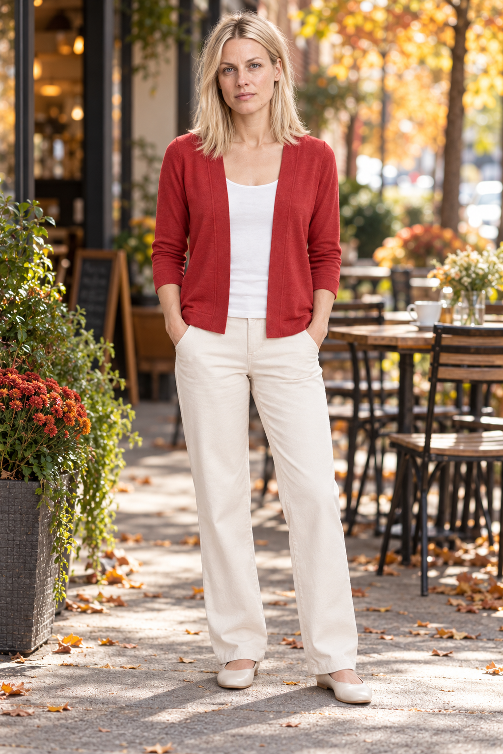 Jacinta | Lightweight Open-Front Cardigan