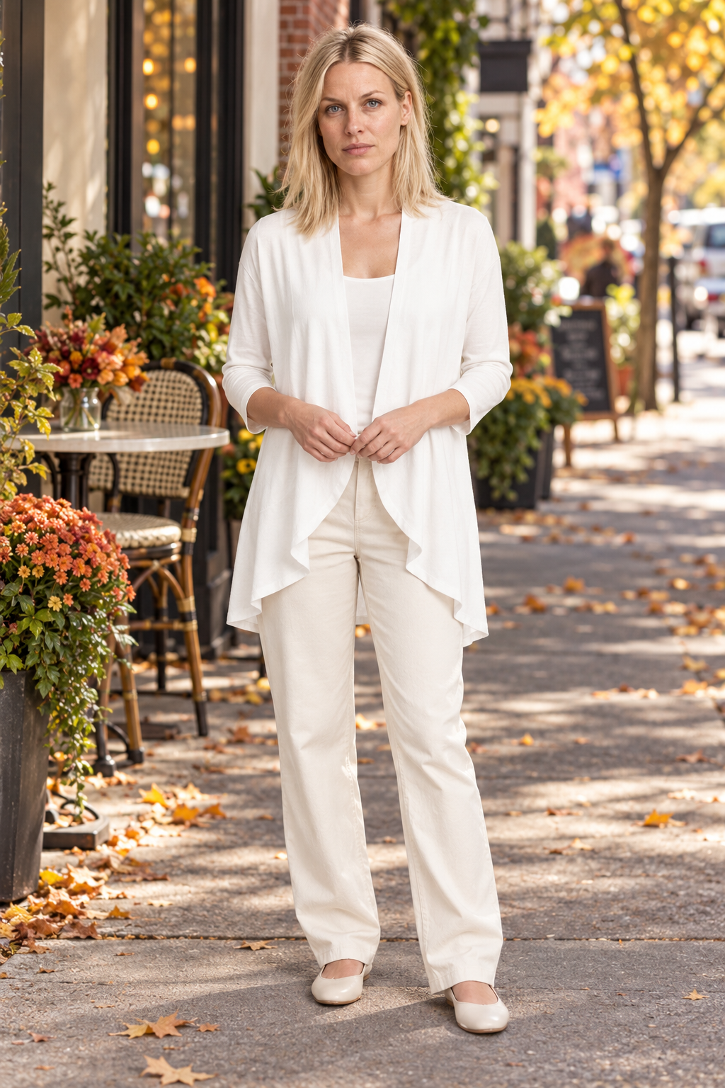 Josefina | Draped Waterfall Cardigan