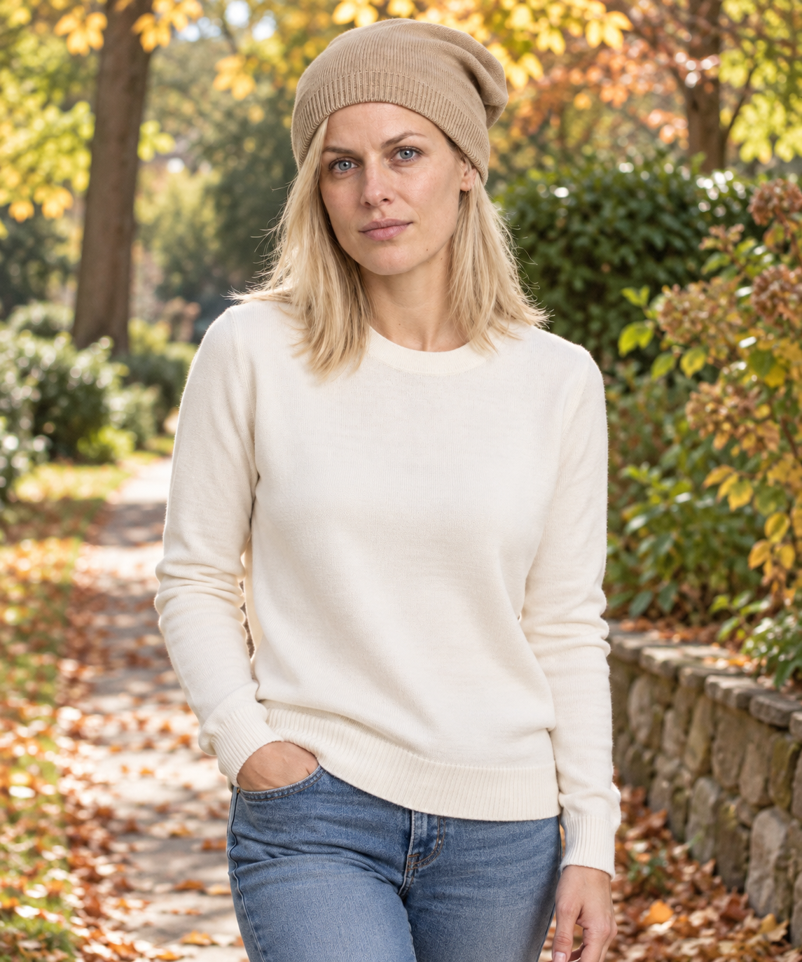 Anahit | Slouchy Fine-Knit Beanie