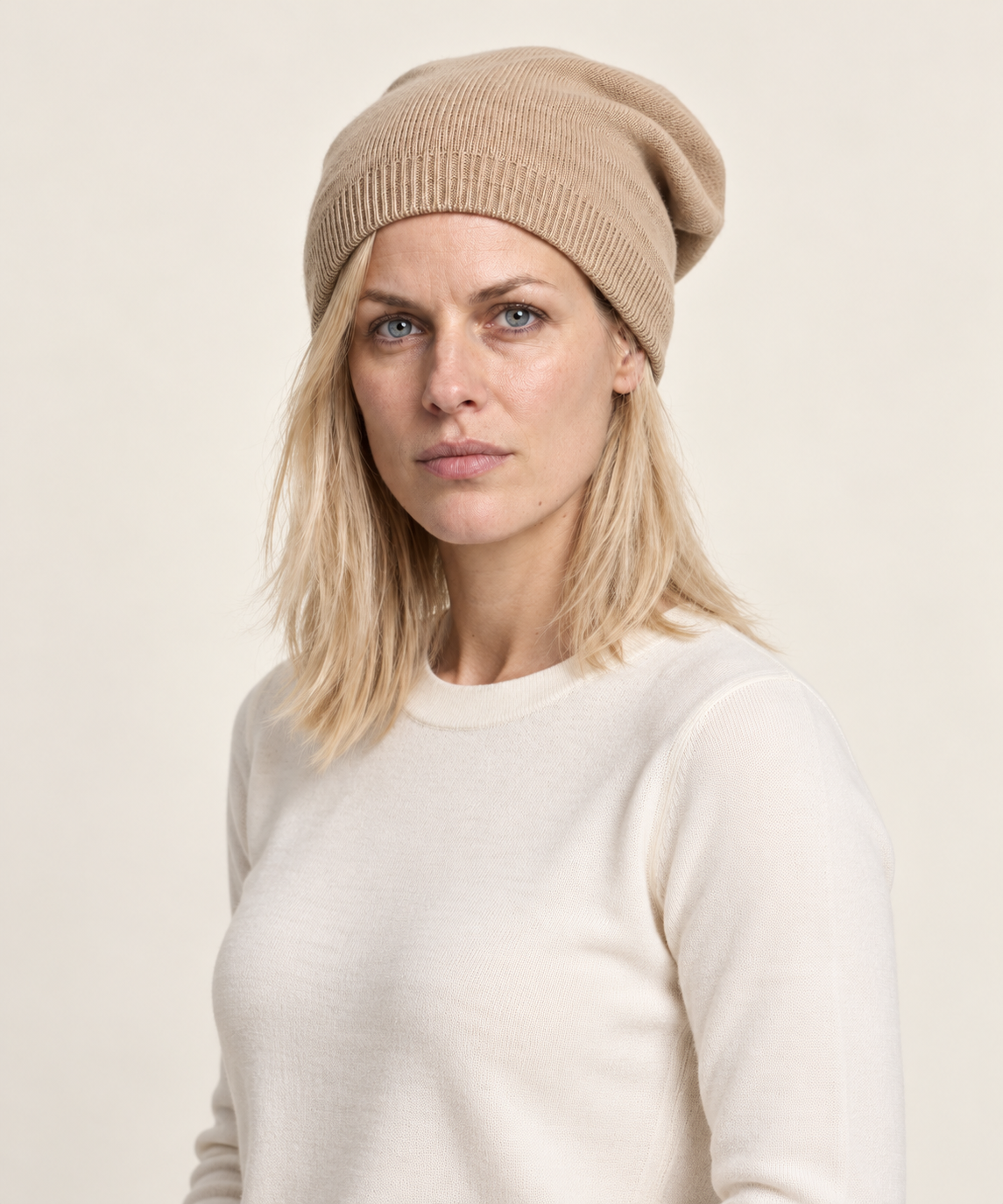 Anahit | Slouchy Fine-Knit Beanie